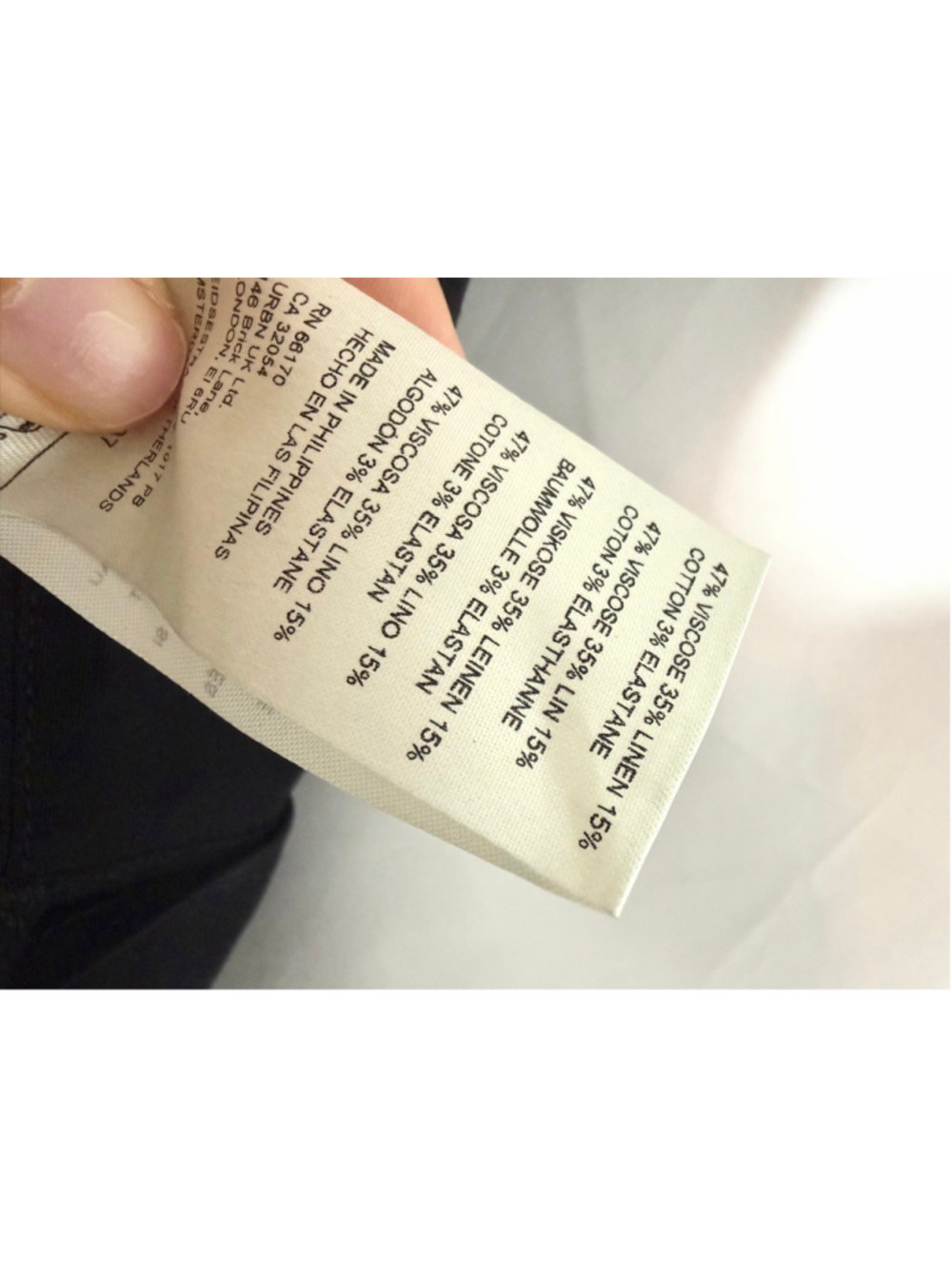 Maeve by Anthropologie Black The Colette Weekend Jumpsuit Size 6 - Picture 9 of 9
